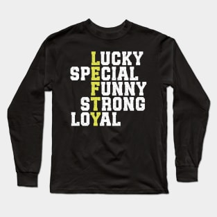 Left Handed Lefty Long Sleeve T-Shirt